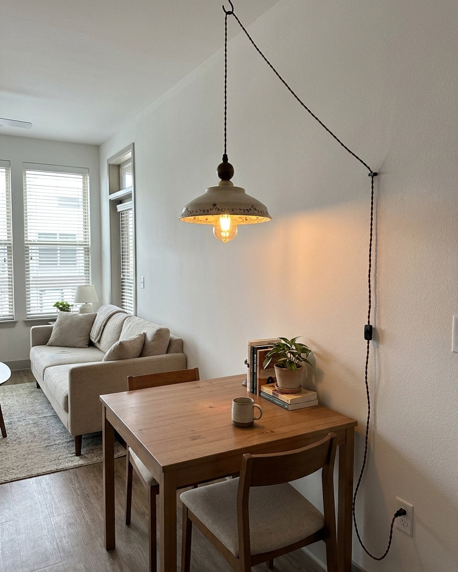 Orelerise Pendelleuchte mit US-Stecker
