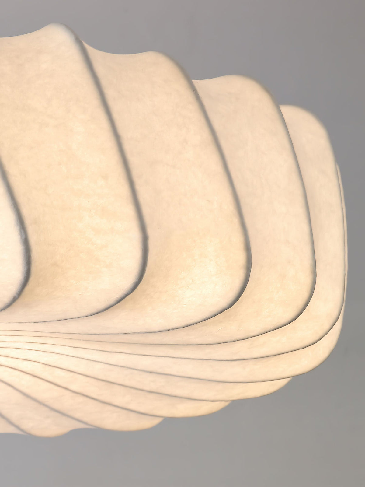 Zelore Swirl-Stoff-Pendelleuchte in Bronze