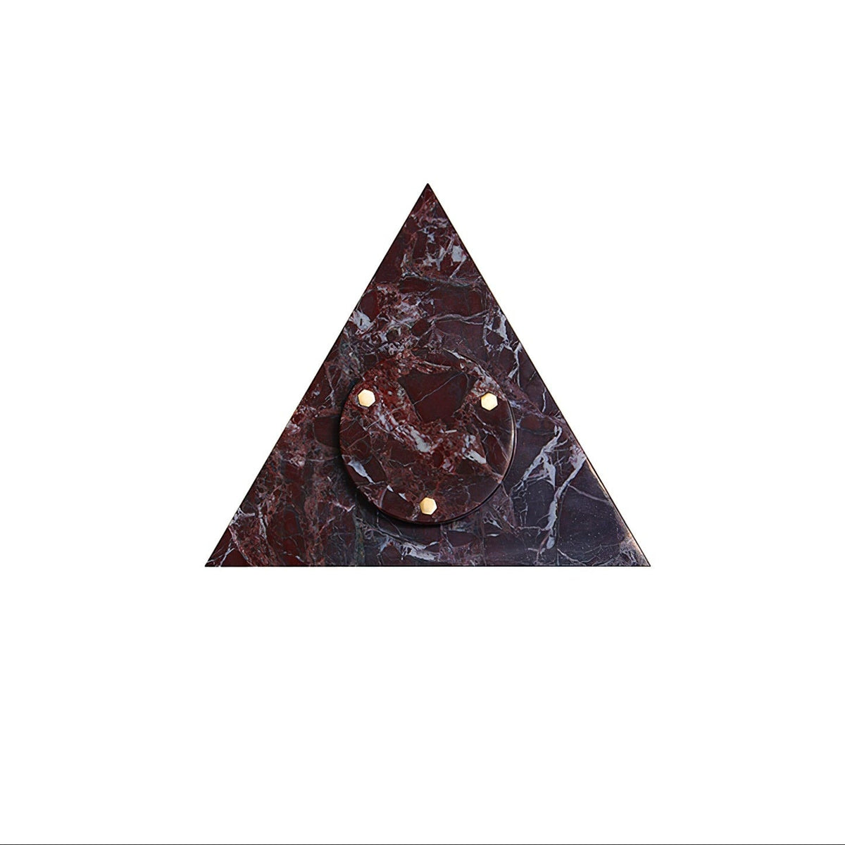Pyramid Wandleuchte aus rustikalem Marmor