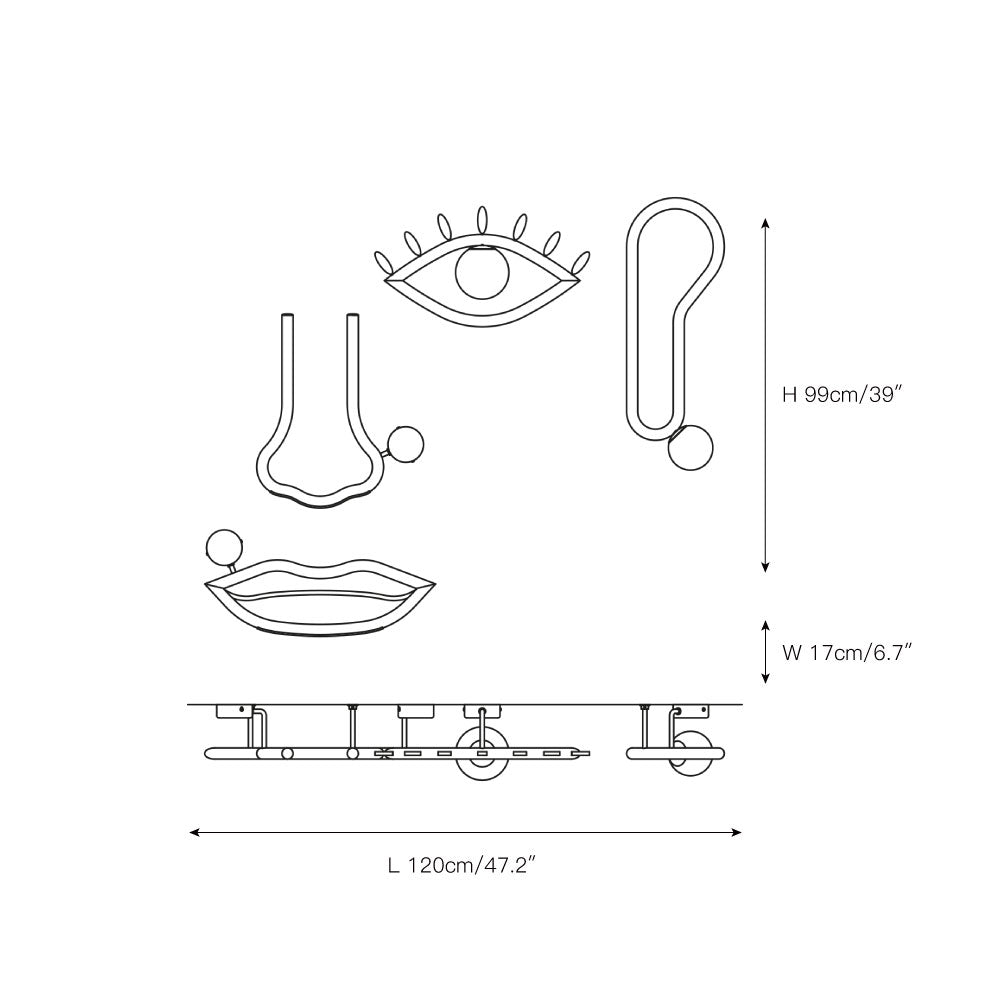 Renoriella Wandleuchte