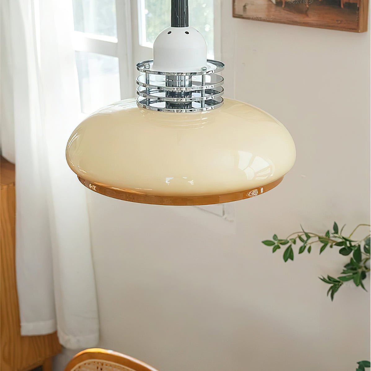Ulaearae Pendelleuchte im nordischen Klassik-Stil aus Glas