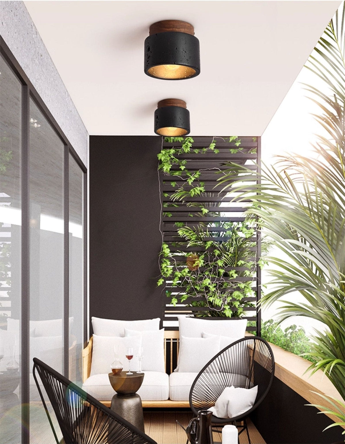 Seleelle Glow flache Deckenleuchte