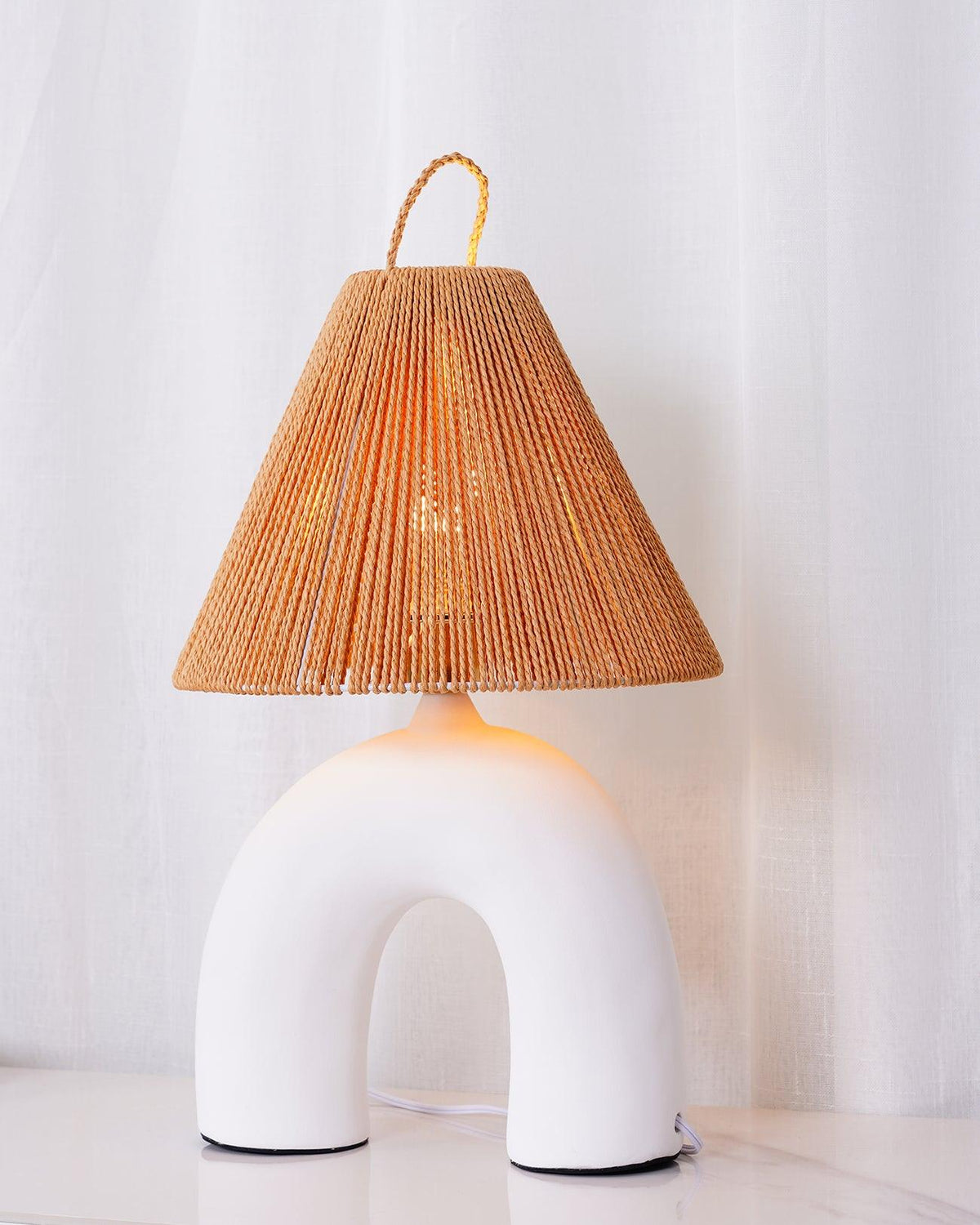 Dionian Keramik-Tischleuchte