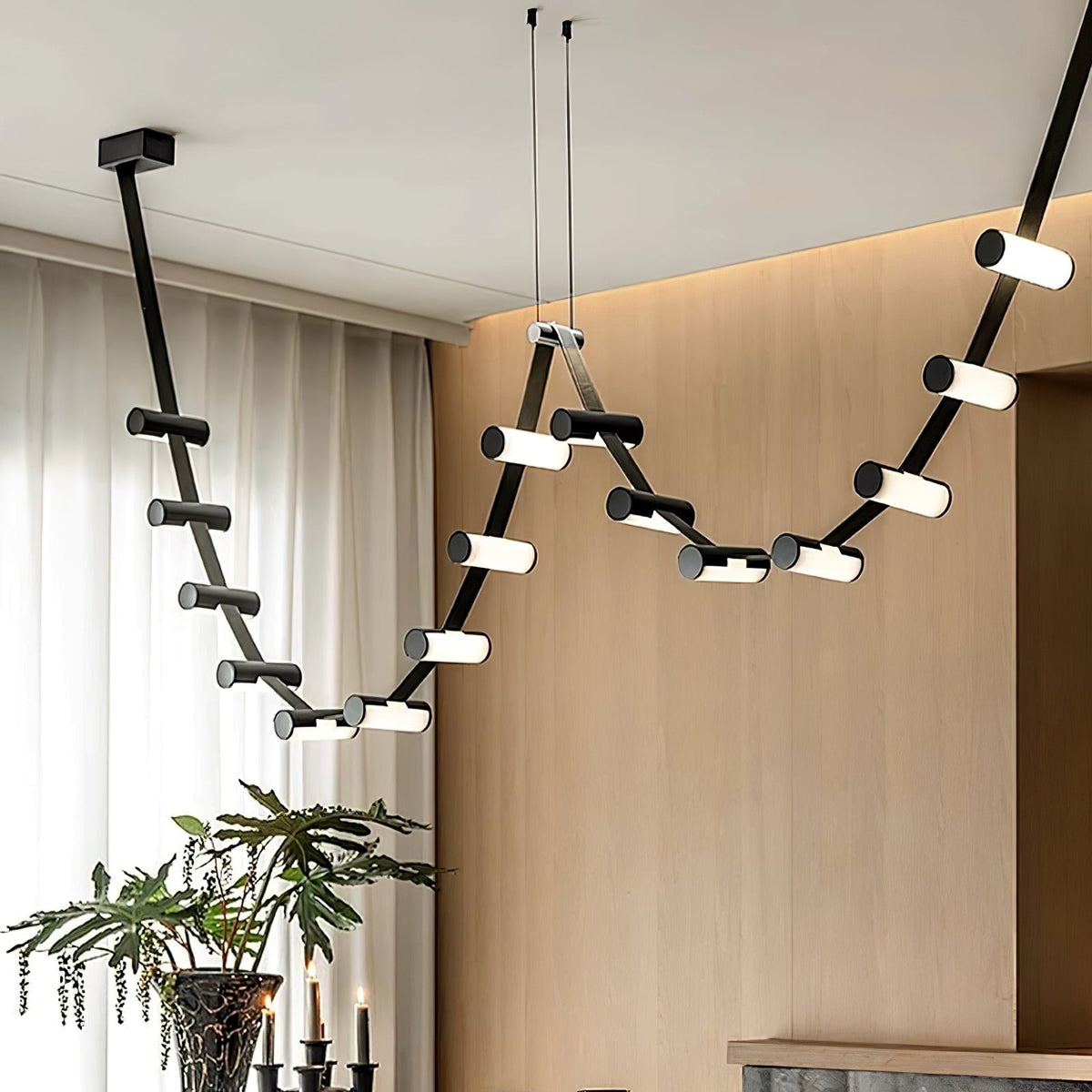 Flexura modulare Pendelleuchte mit Schienensystem