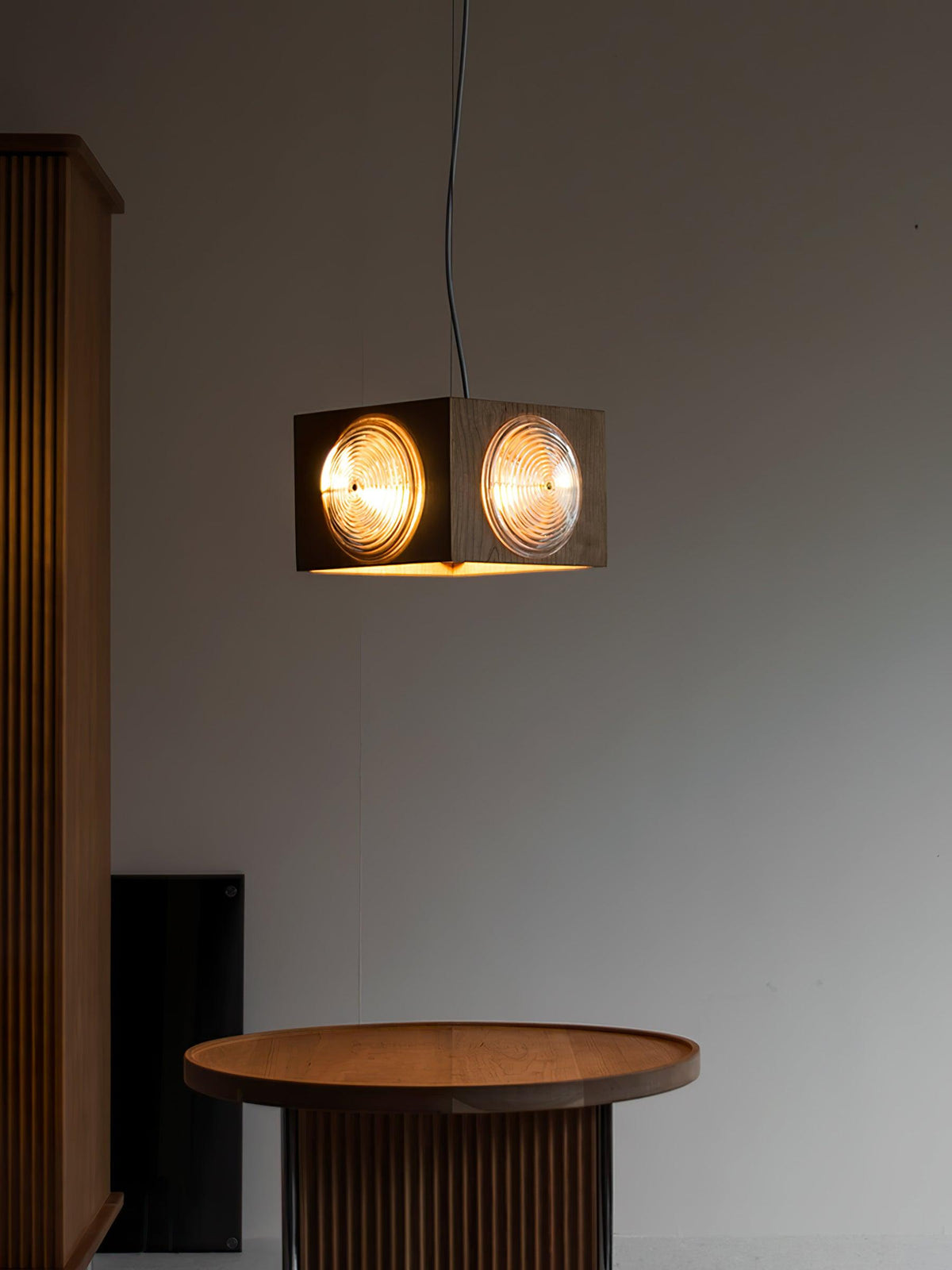Allaeira Premium nordische Kunst Pendelleuchte aus Holz