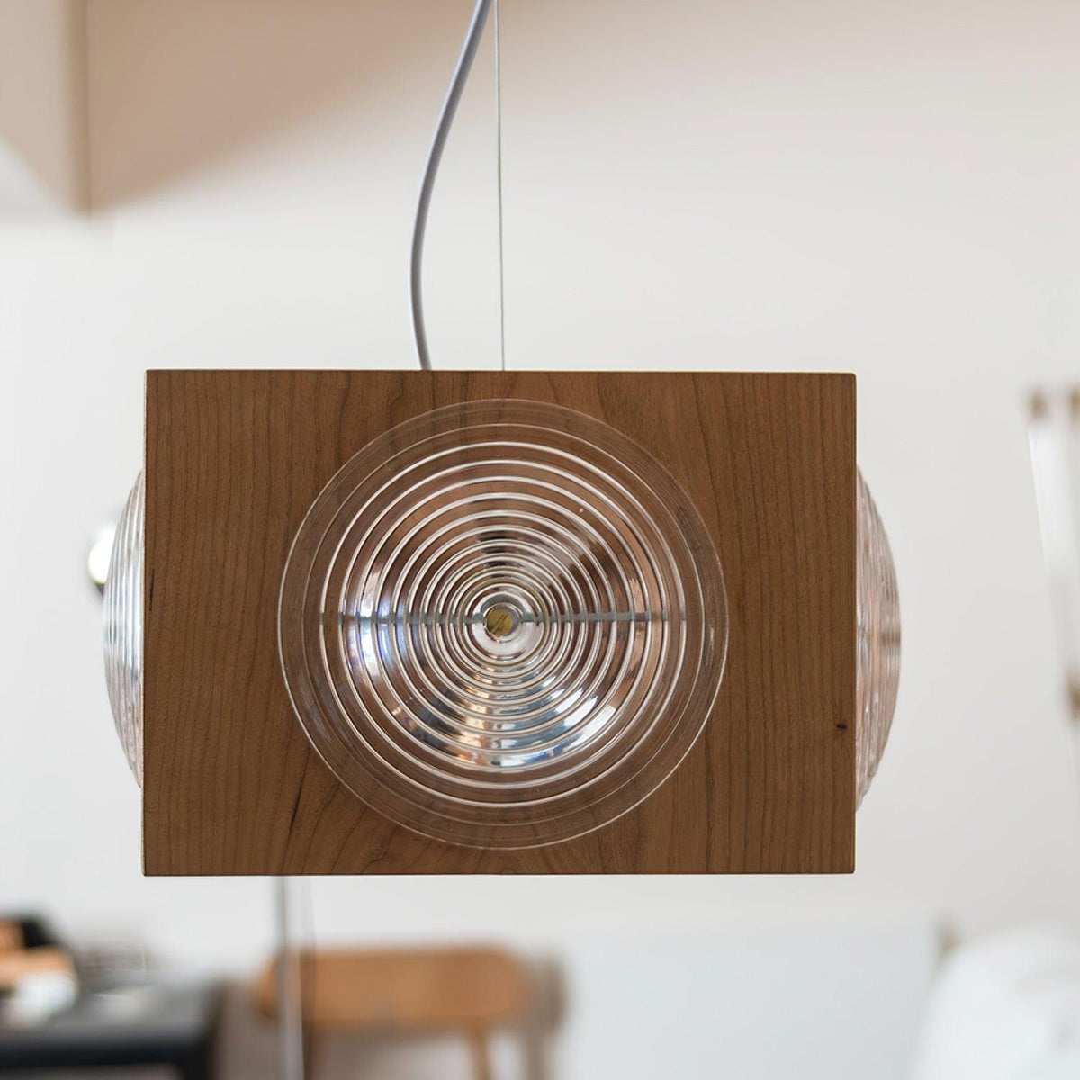 Allaeira Premium nordische Kunst Pendelleuchte aus Holz