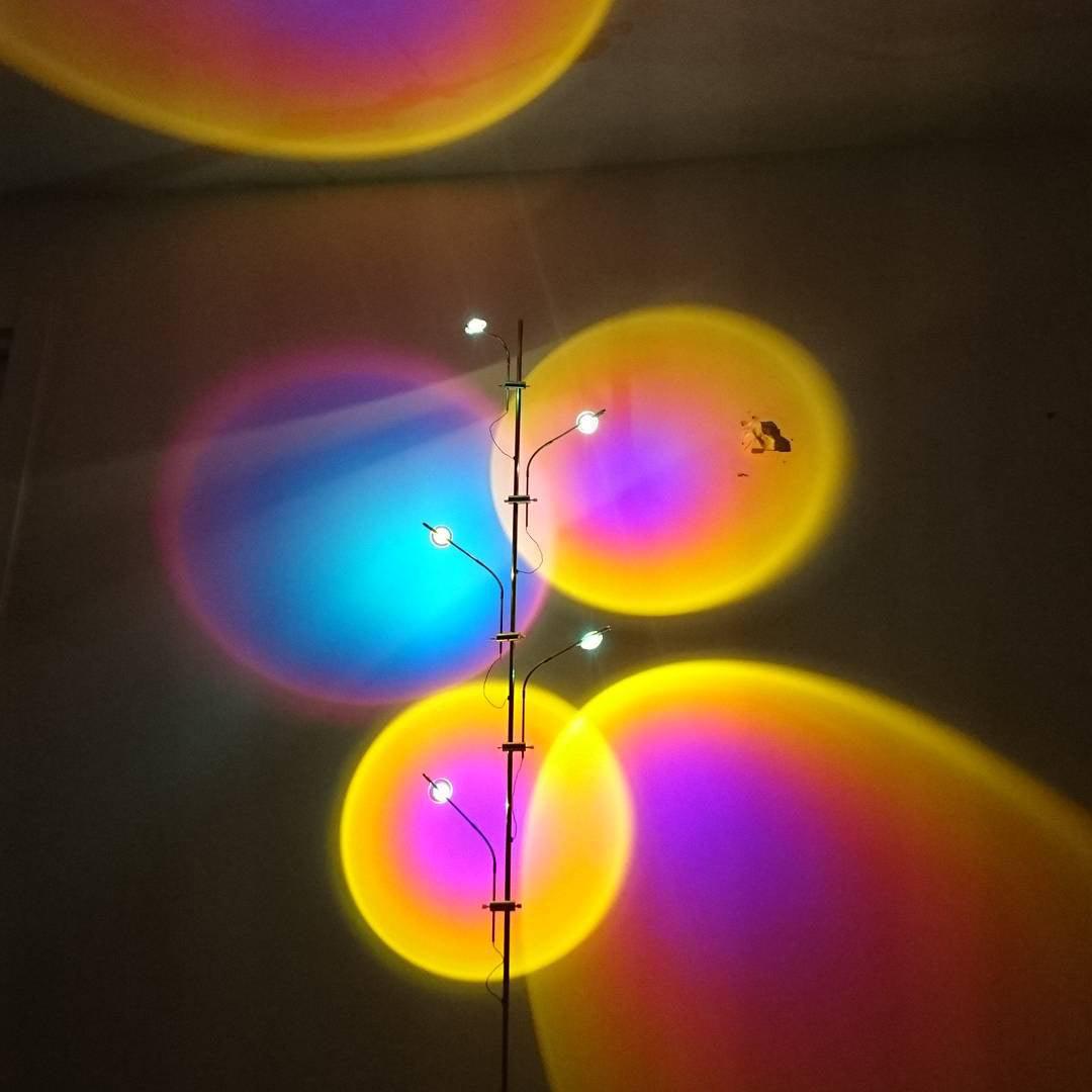 Receiv Stehleuchte Edelstahl minimalistisch klassisch für Wohnzimmer | Cielum