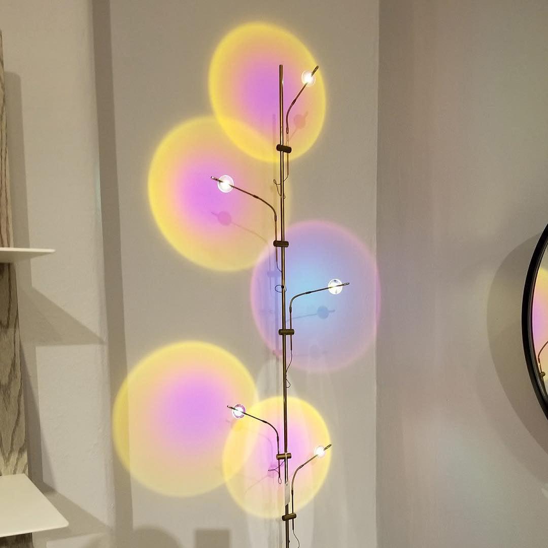 Receiv Stehleuchte Edelstahl minimalistisch klassisch für Wohnzimmer | Cielum
