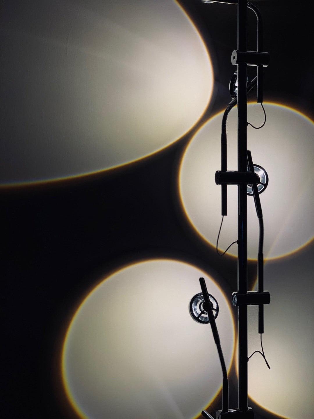 Receiv Stehleuchte Edelstahl minimalistisch klassisch für Wohnzimmer | Cielum