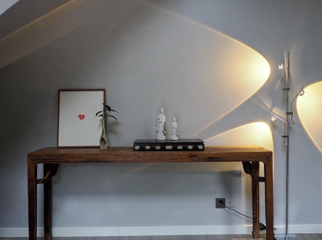 Receiv Stehleuchte Edelstahl minimalistisch klassisch für Wohnzimmer | Cielum