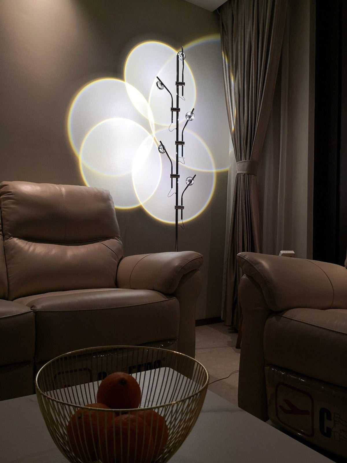 Receiv Stehleuchte Edelstahl minimalistisch klassisch für Wohnzimmer | Cielum