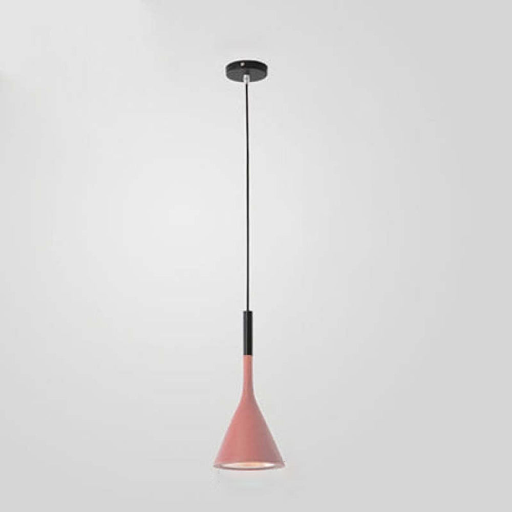 Valentina Modern LED Pendelleuchte Schwarz/Blau/Grün/Rosa/Rot/Weiß/Gelb/Grau Esszimmer/Restaurant Metall