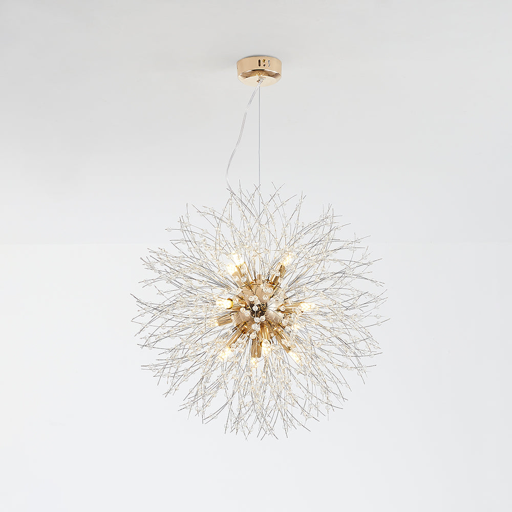 Kristy Pendelleuchte Hängelampe Gold Ess/Wohnzimmer   Modern Design LED