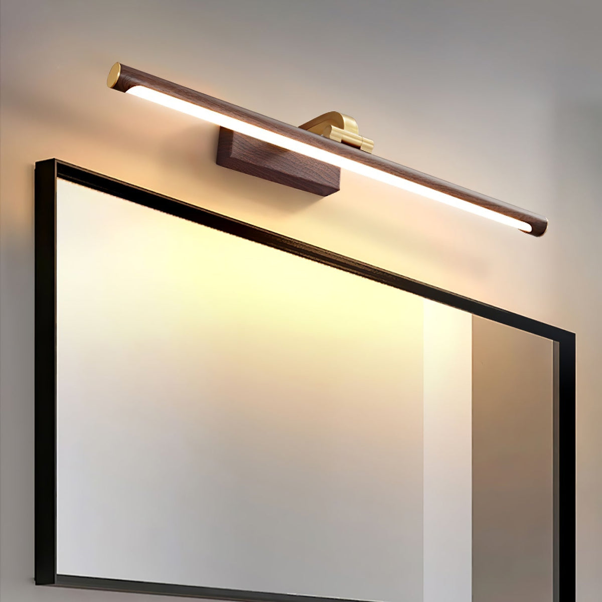 Tevelo Messing Minimalistische Wandleuchte