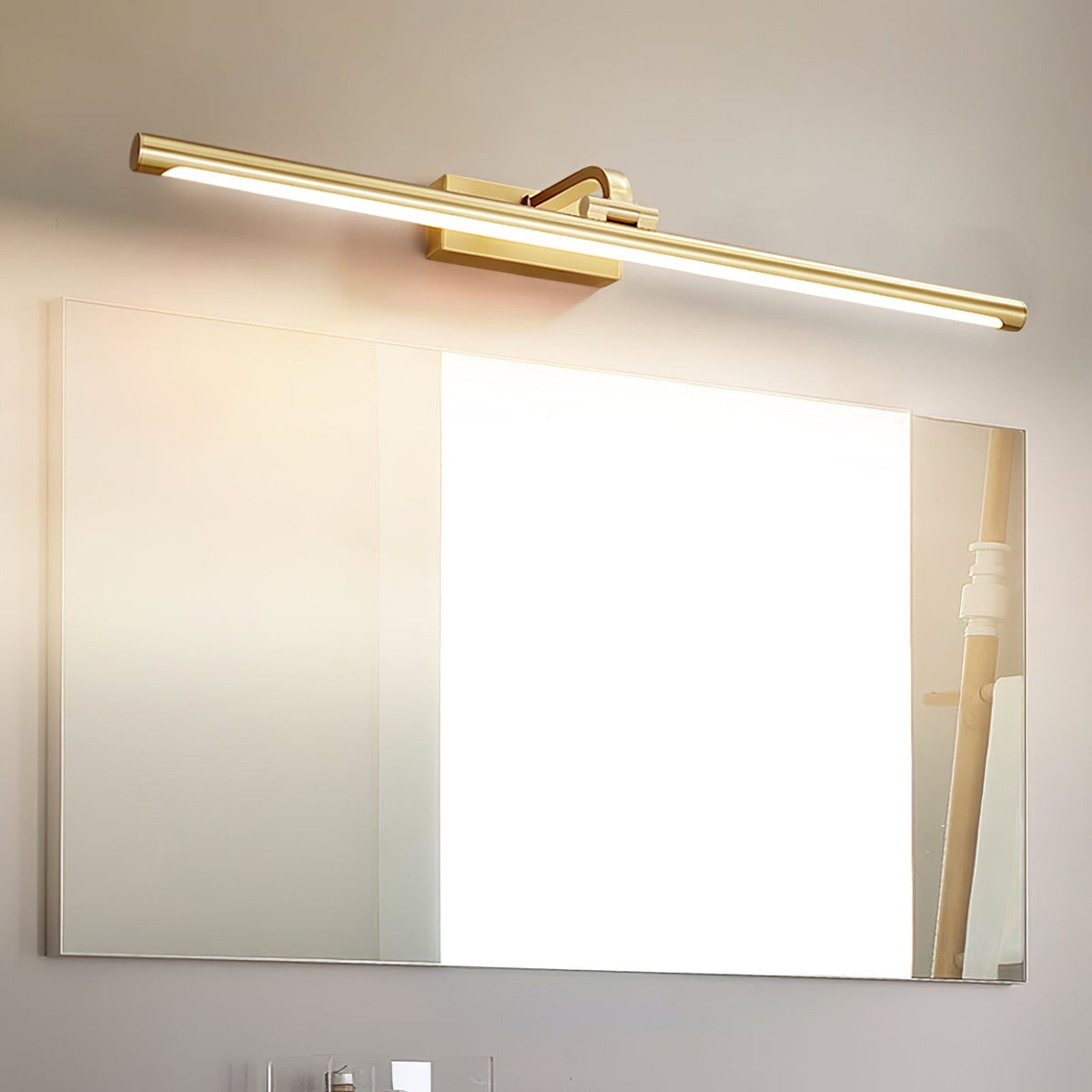 Tevelo Messing Minimalistische Wandleuchte