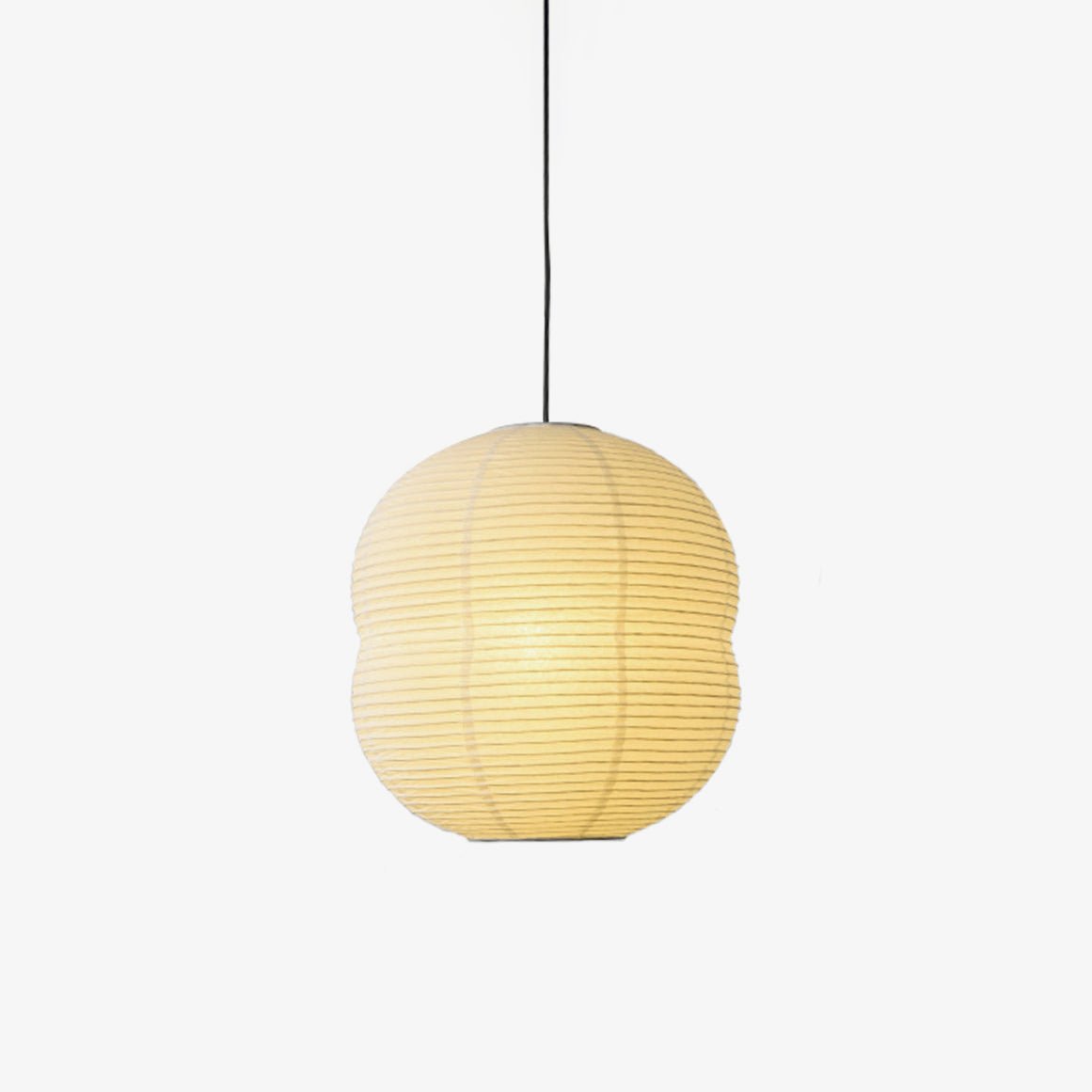 Nivelelle Minimalistische Pendelleuchte aus Reispapier
