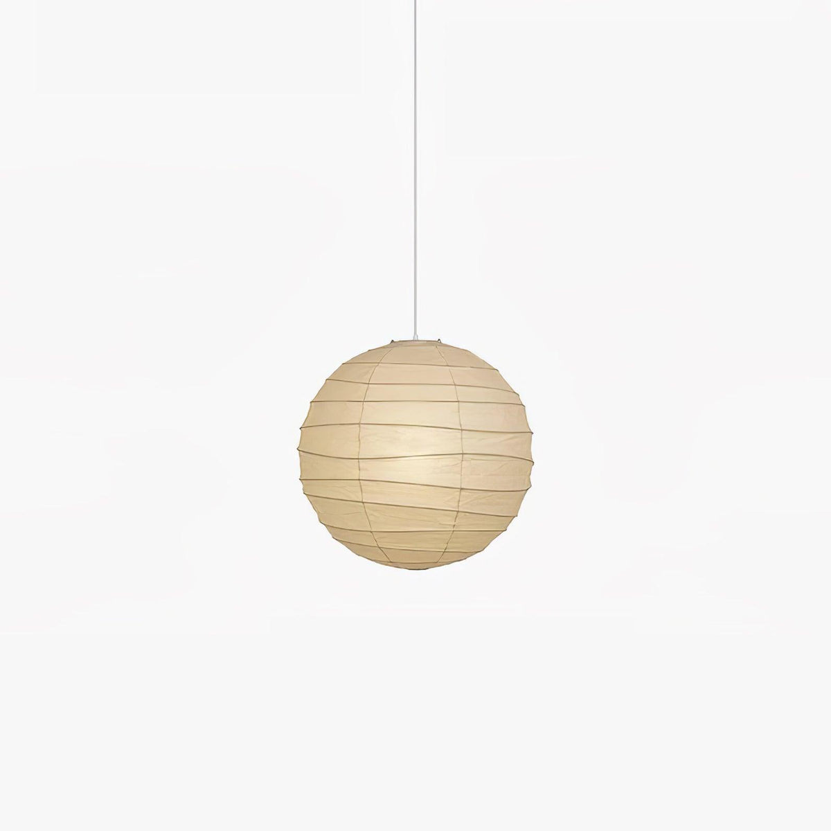 Lunalora Papier-Vintage-Pendelleuchte aus Seidenpapier