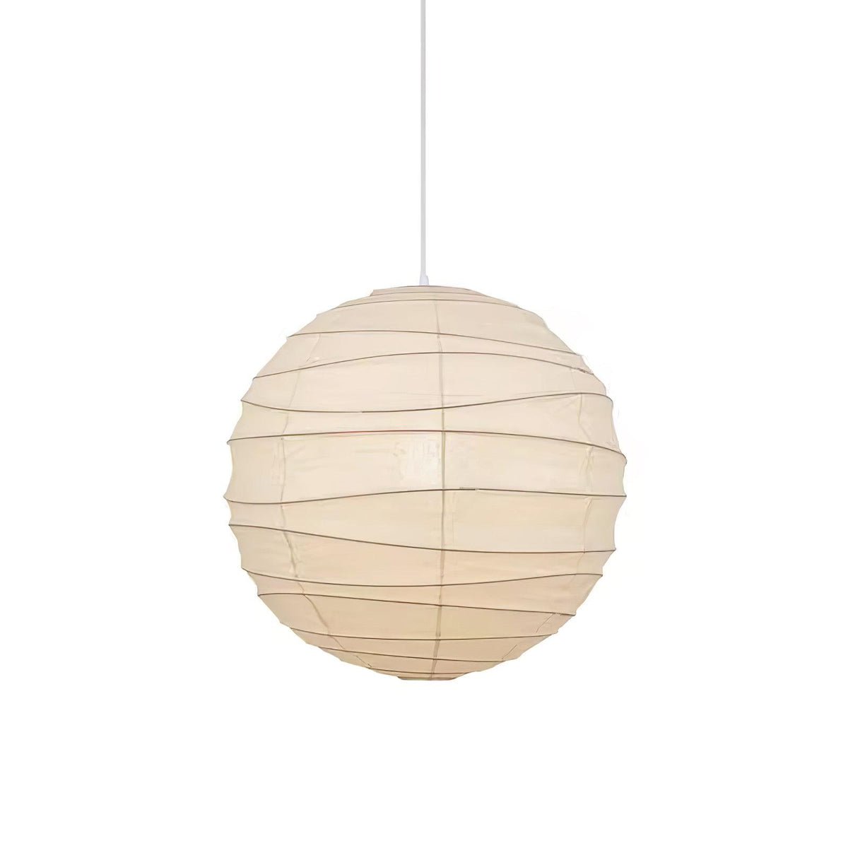 Lunalora Papier-Vintage-Pendelleuchte aus Seidenpapier