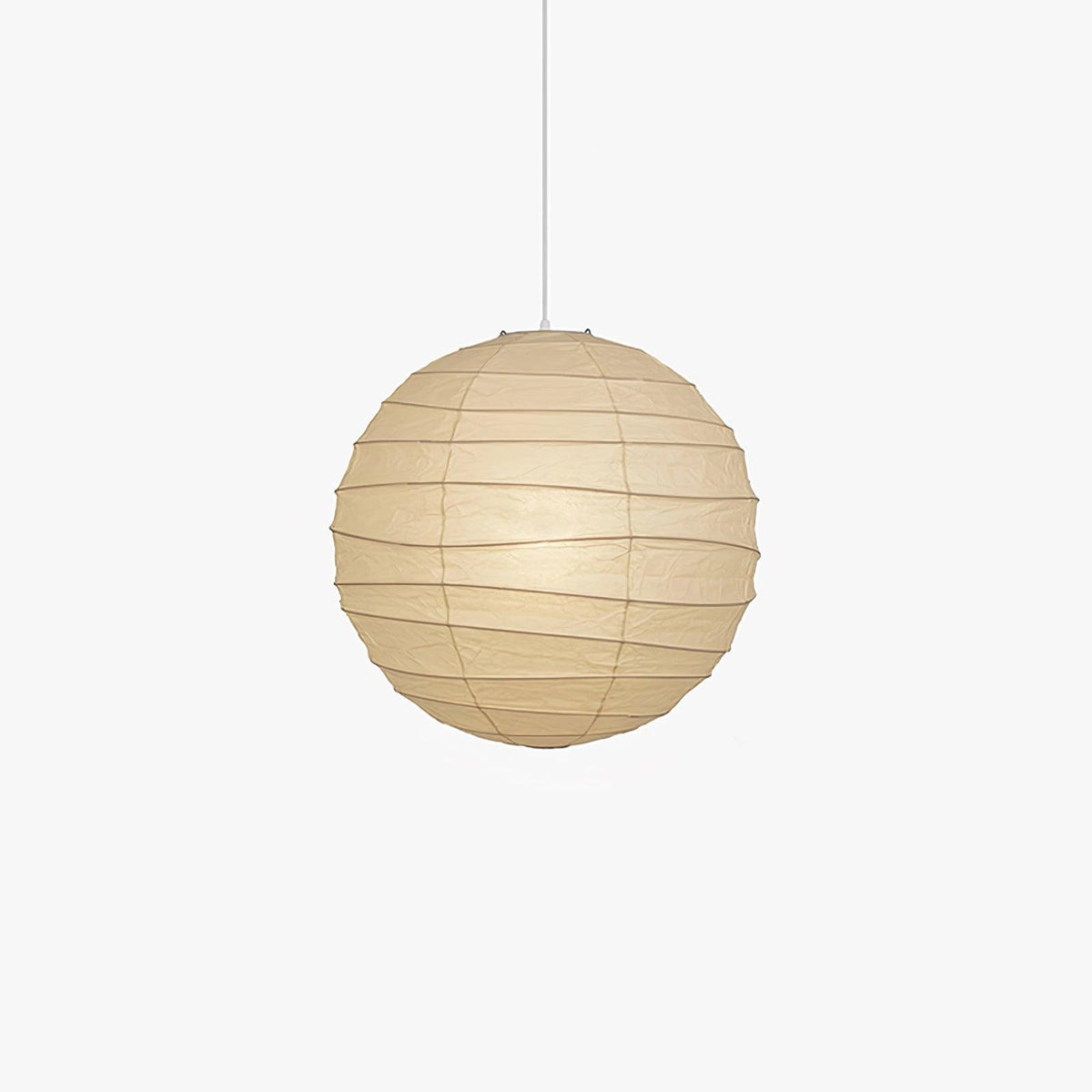 Lunalora Papier-Vintage-Pendelleuchte aus Seidenpapier