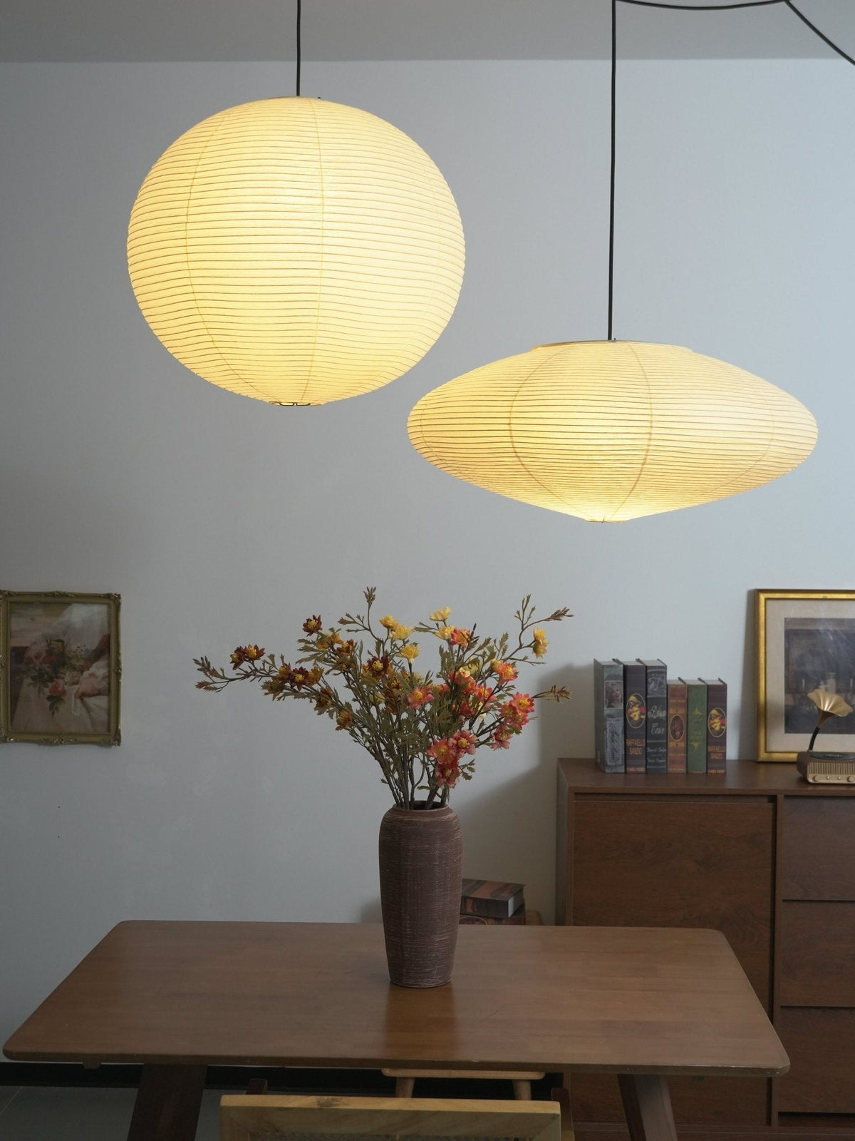Lumenis Papier-Pendelleuchte Whimsy