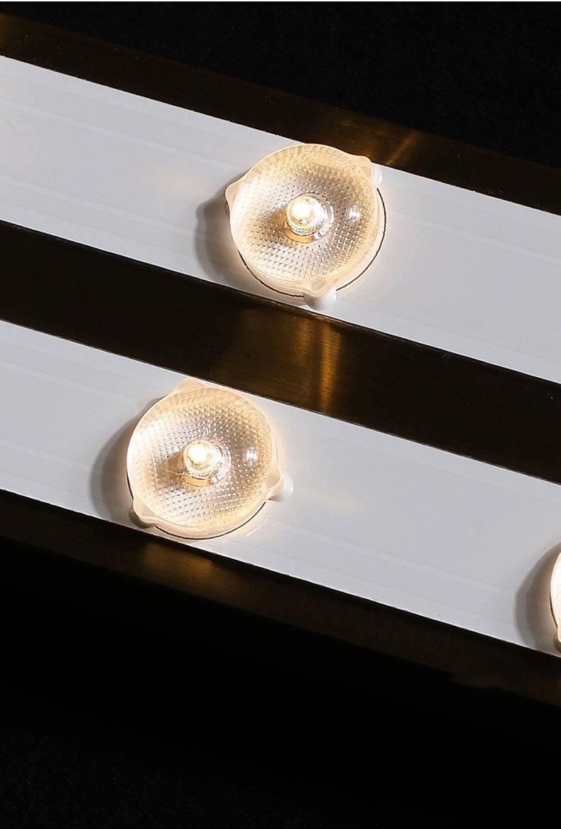 Bexley Messing-Glas Glam-Wandleuchte für Wohnzimmer | Cielum