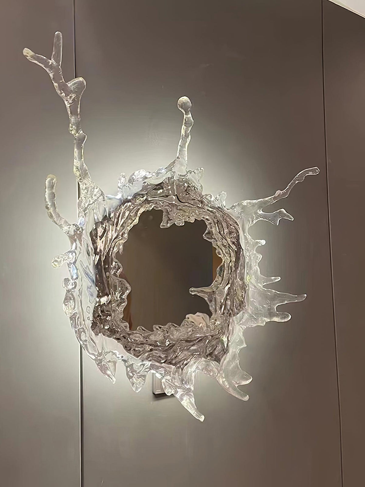 Ithox moderne Wandleuchte mit Spiegel