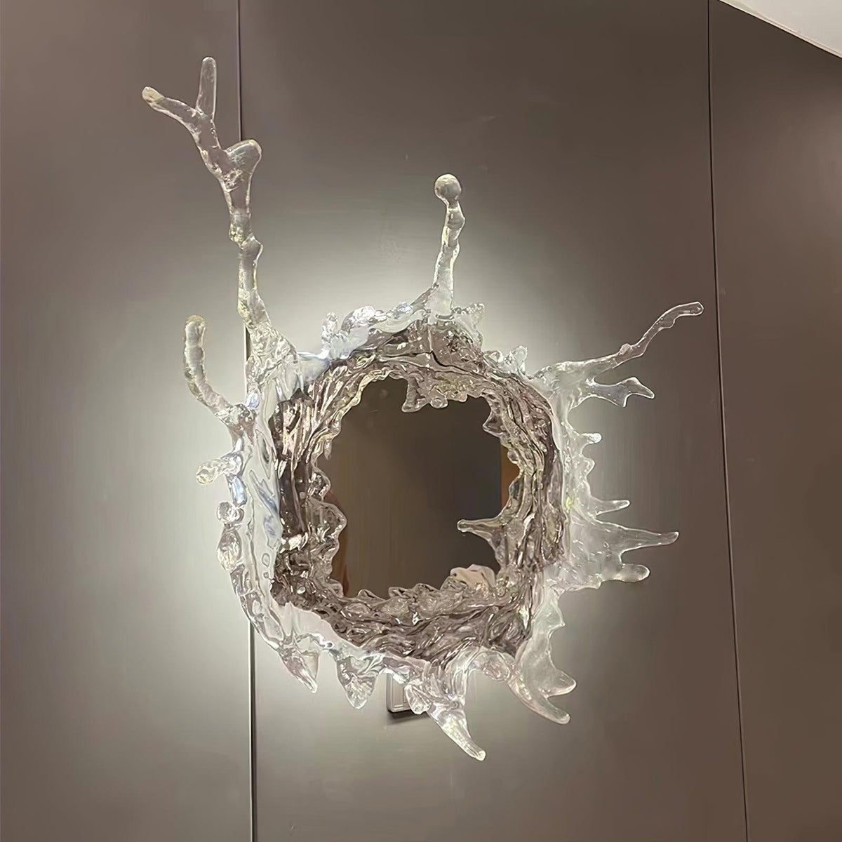 Ithox moderne Wandleuchte mit Spiegel