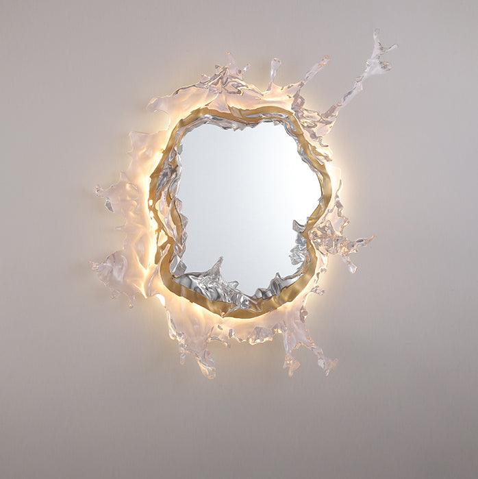 Ithox moderne Wandleuchte mit Spiegel