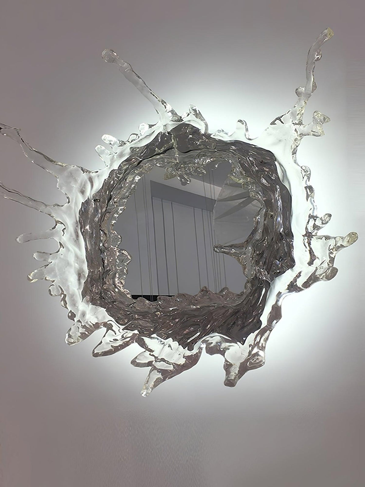 Ithox moderne Wandleuchte mit Spiegel