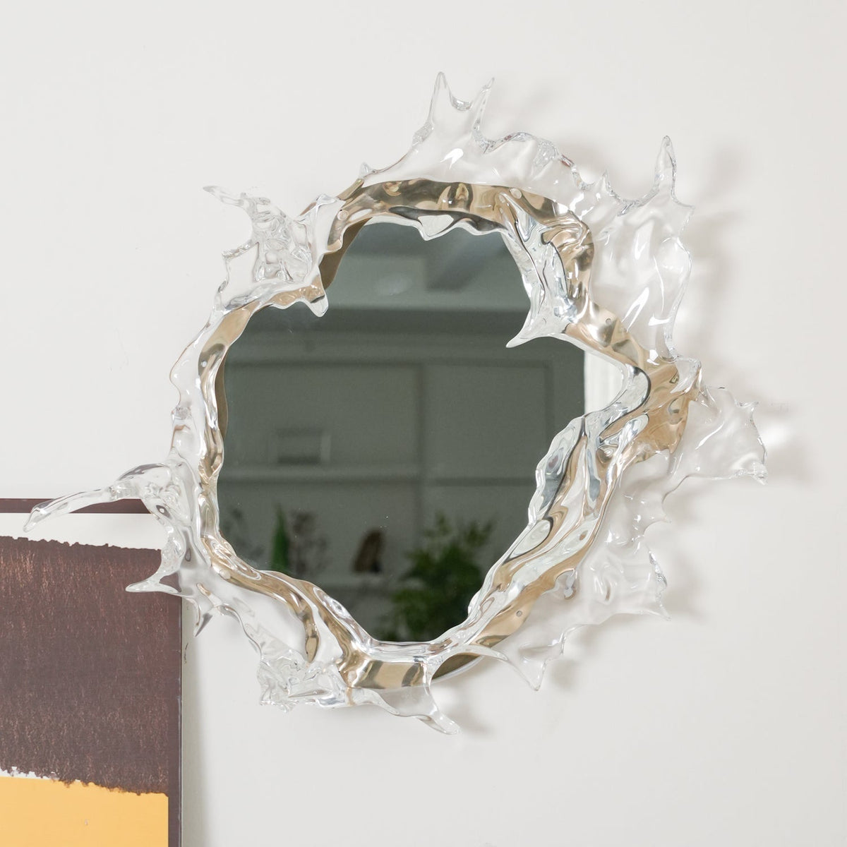 Ithox moderne Wandleuchte mit Spiegel