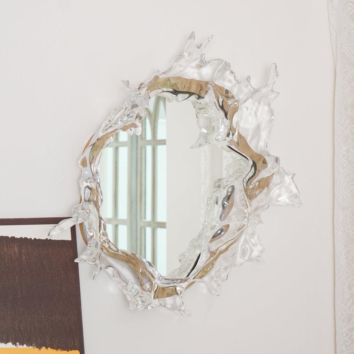 Ithox moderne Wandleuchte mit Spiegel