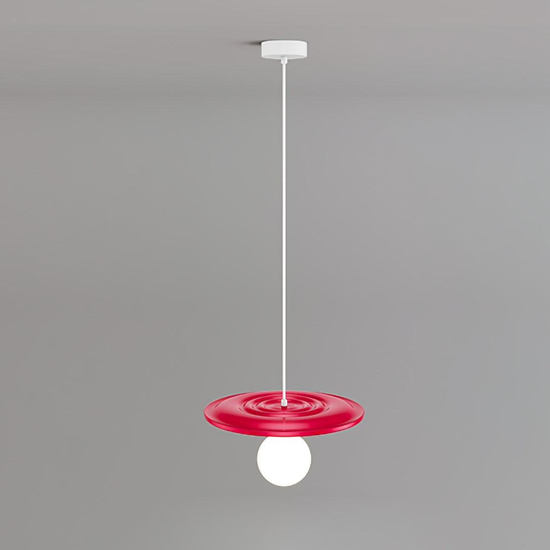 Leila Minimalistische Pendelleuchte Grau