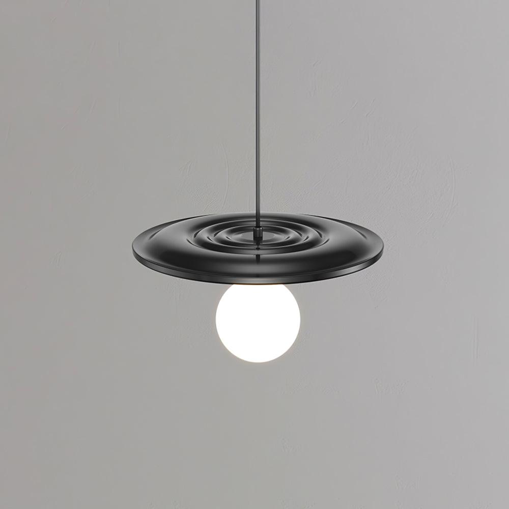 Leila Minimalistische Pendelleuchte Grau