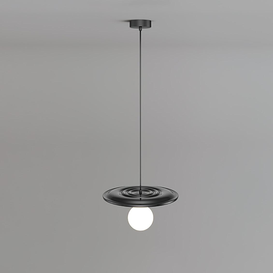 Leila Minimalistische Pendelleuchte Grau