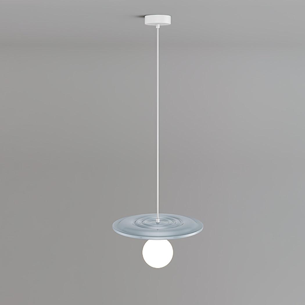 Leila Minimalistische Pendelleuchte Grau