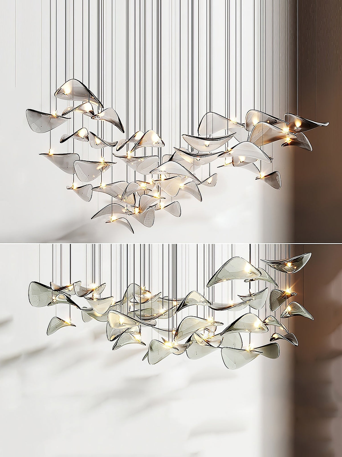 Lioris Butterfly Gold Pendelleuchte