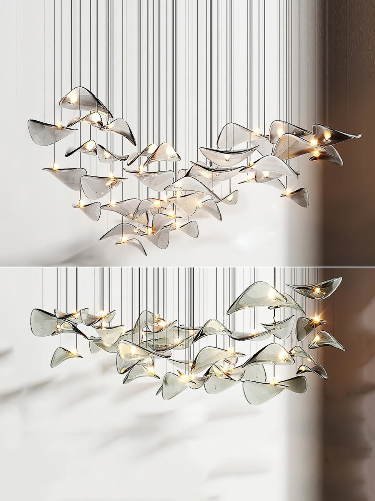 Lioris Butterfly Gold Pendelleuchte