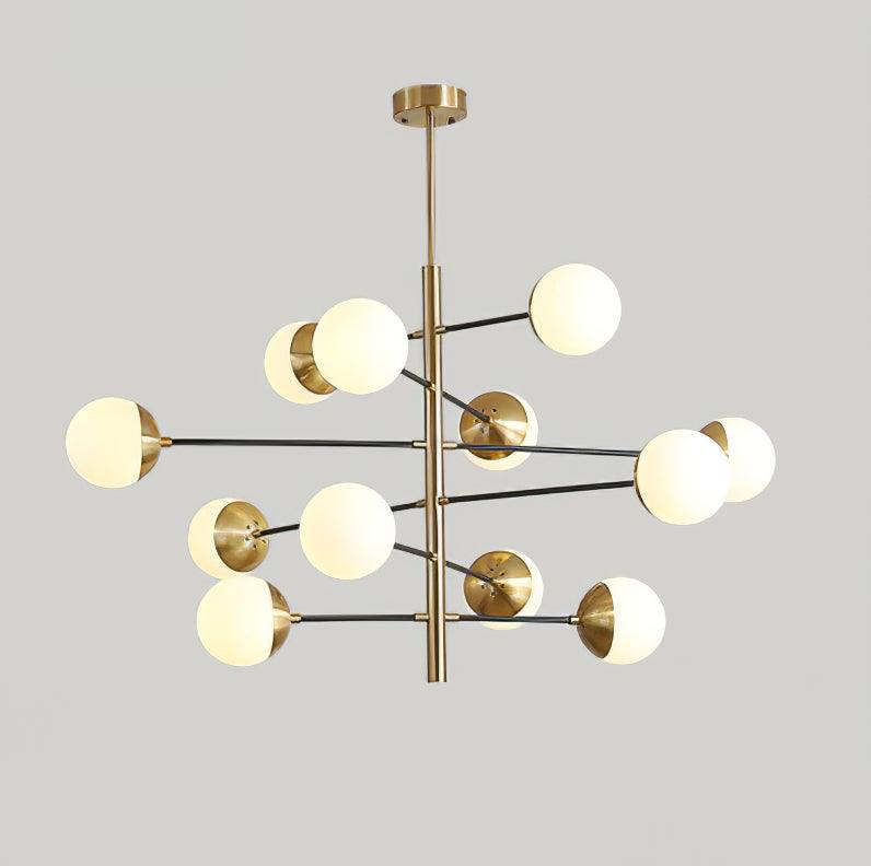 Celaora Kronleuchter Waverly Glas Elegant