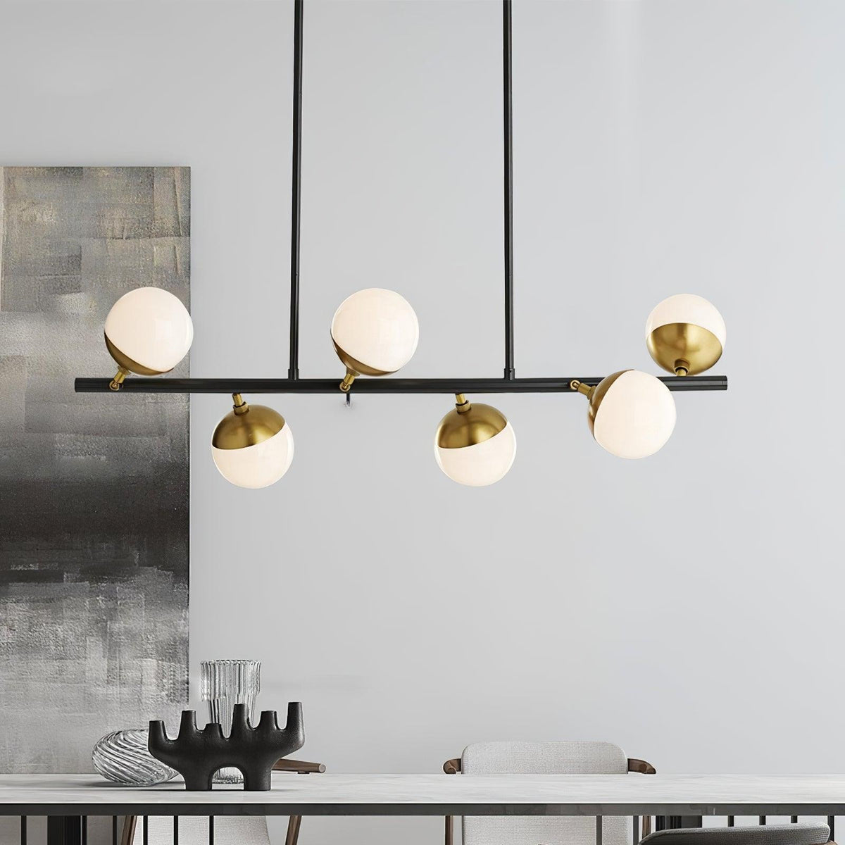 Celaora Kronleuchter Waverly Glas Elegant