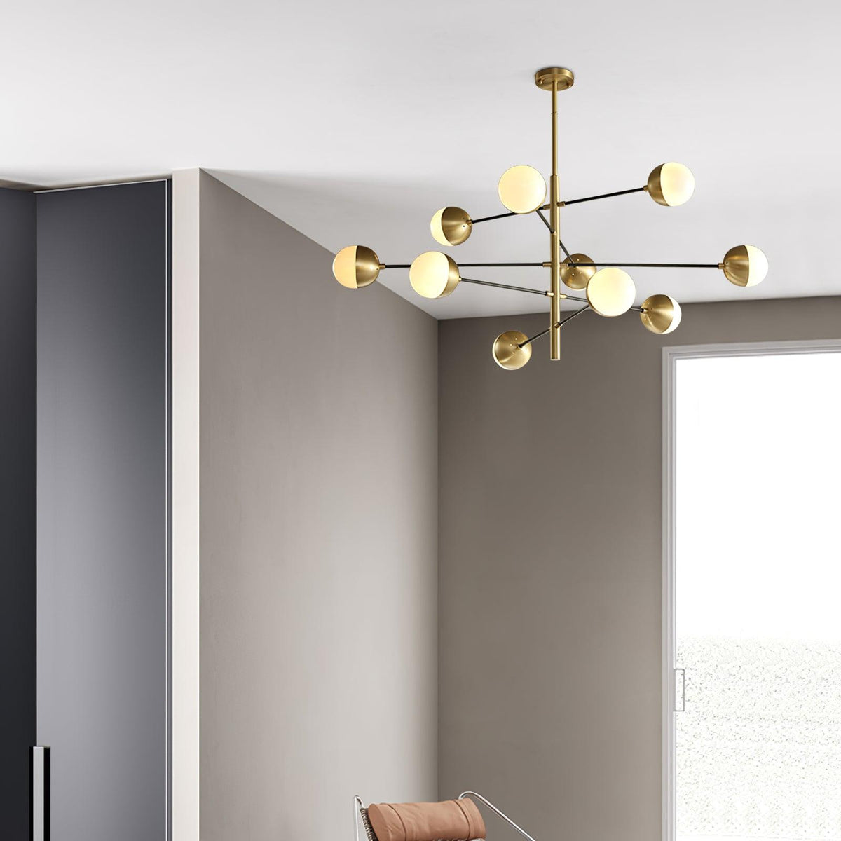 Celaora Kronleuchter Waverly Glas Elegant
