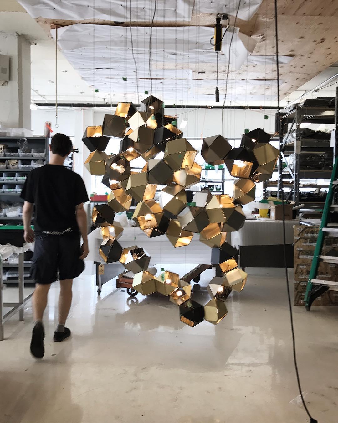 Civ Kronleuchter Geometrisch modern