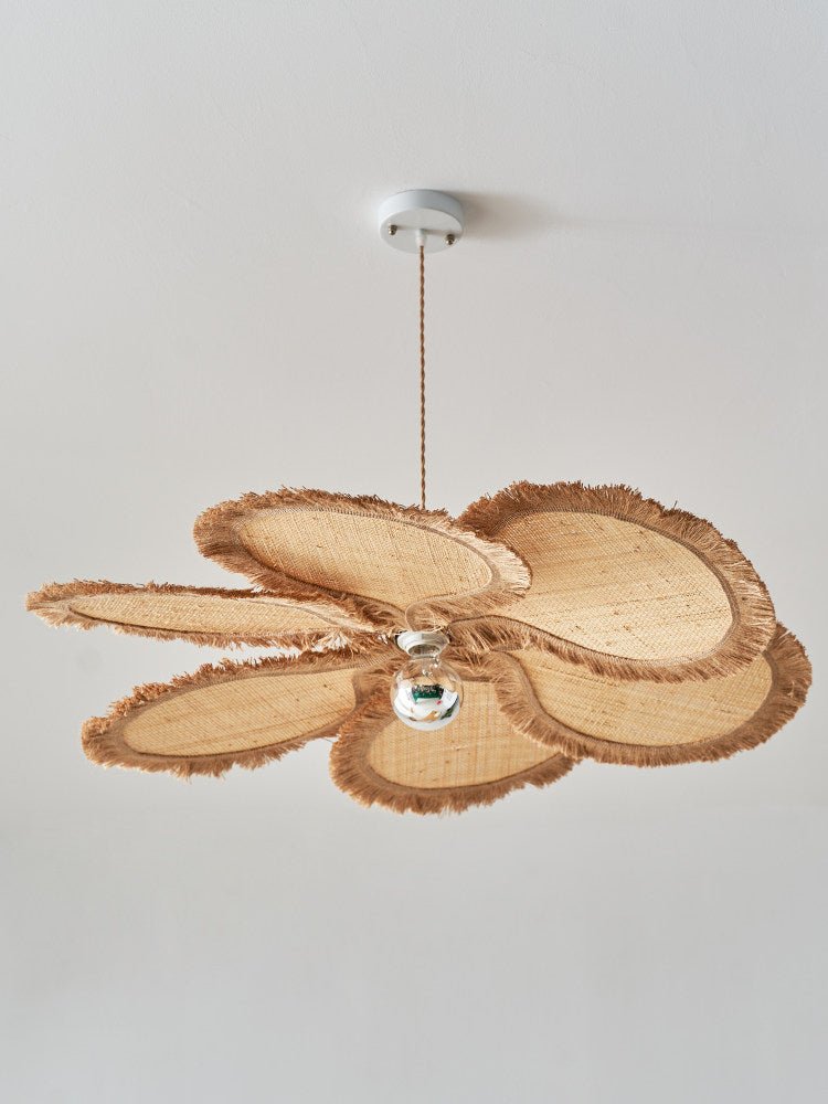 Sfrangia Raffia Pendelleuchte
