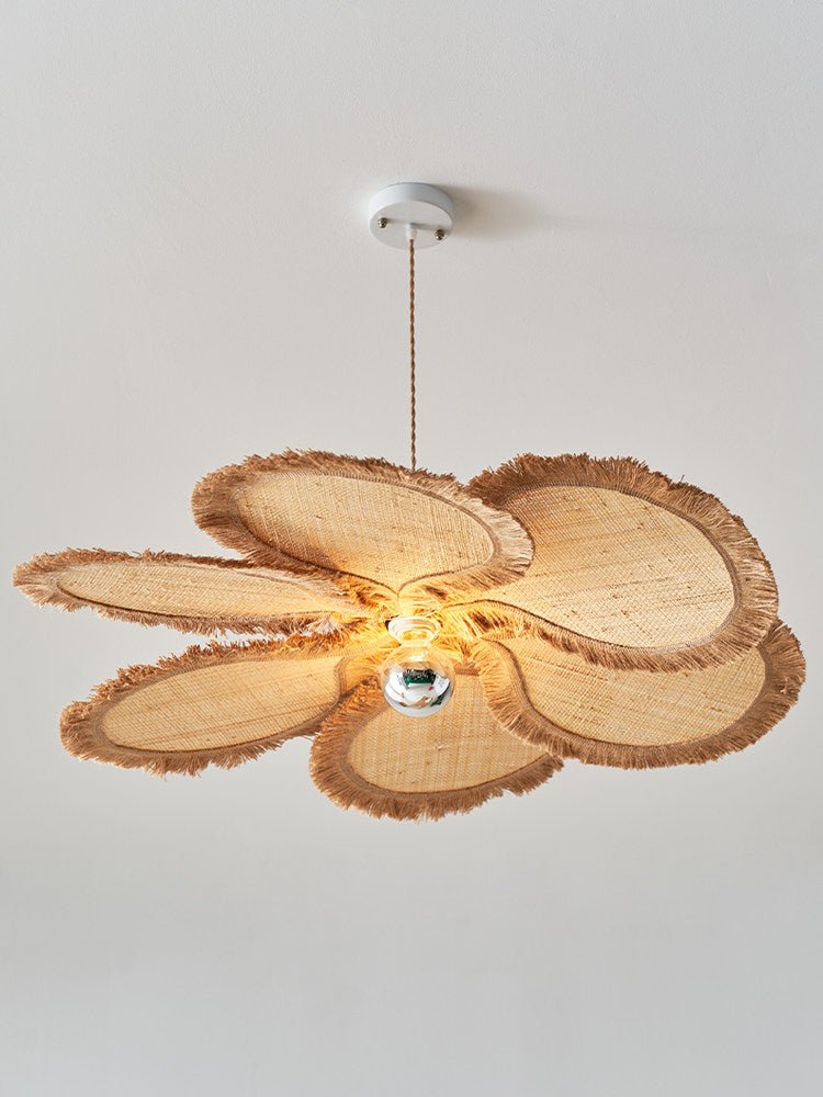 Sfrangia Raffia Pendelleuchte