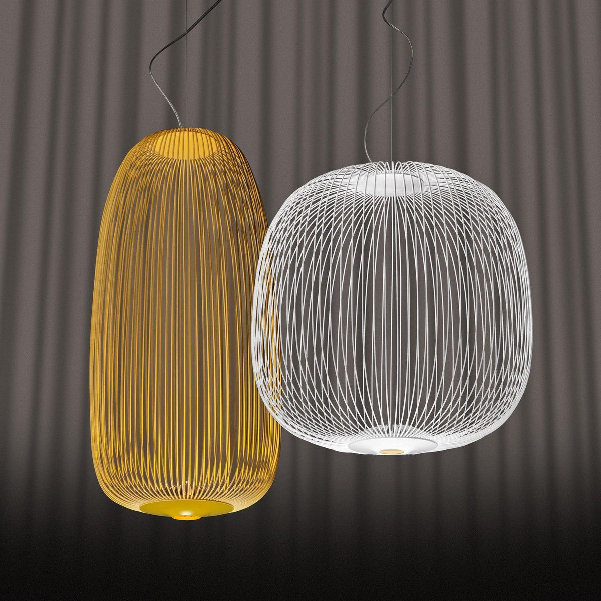 Lumio Lightweight Spokes Cage Pendelleuchte