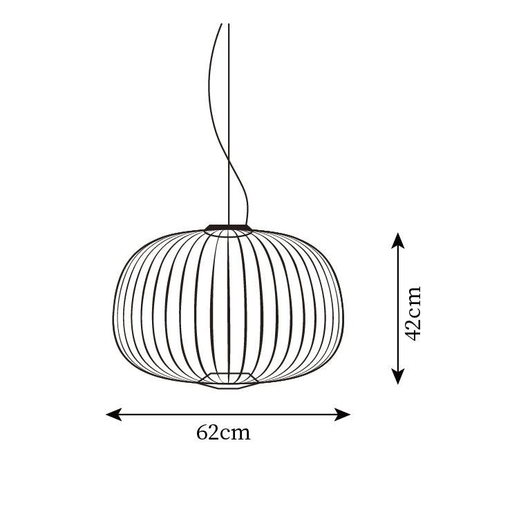 Lumio Lightweight Spokes Cage Pendelleuchte