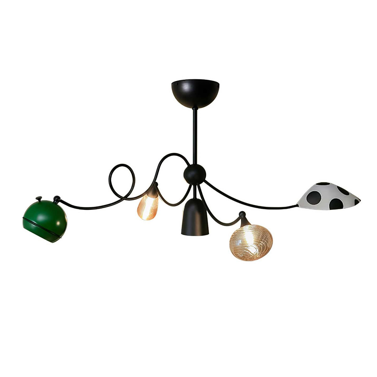 PlayfulGlass Pendelleuchte aus farbigem Glas