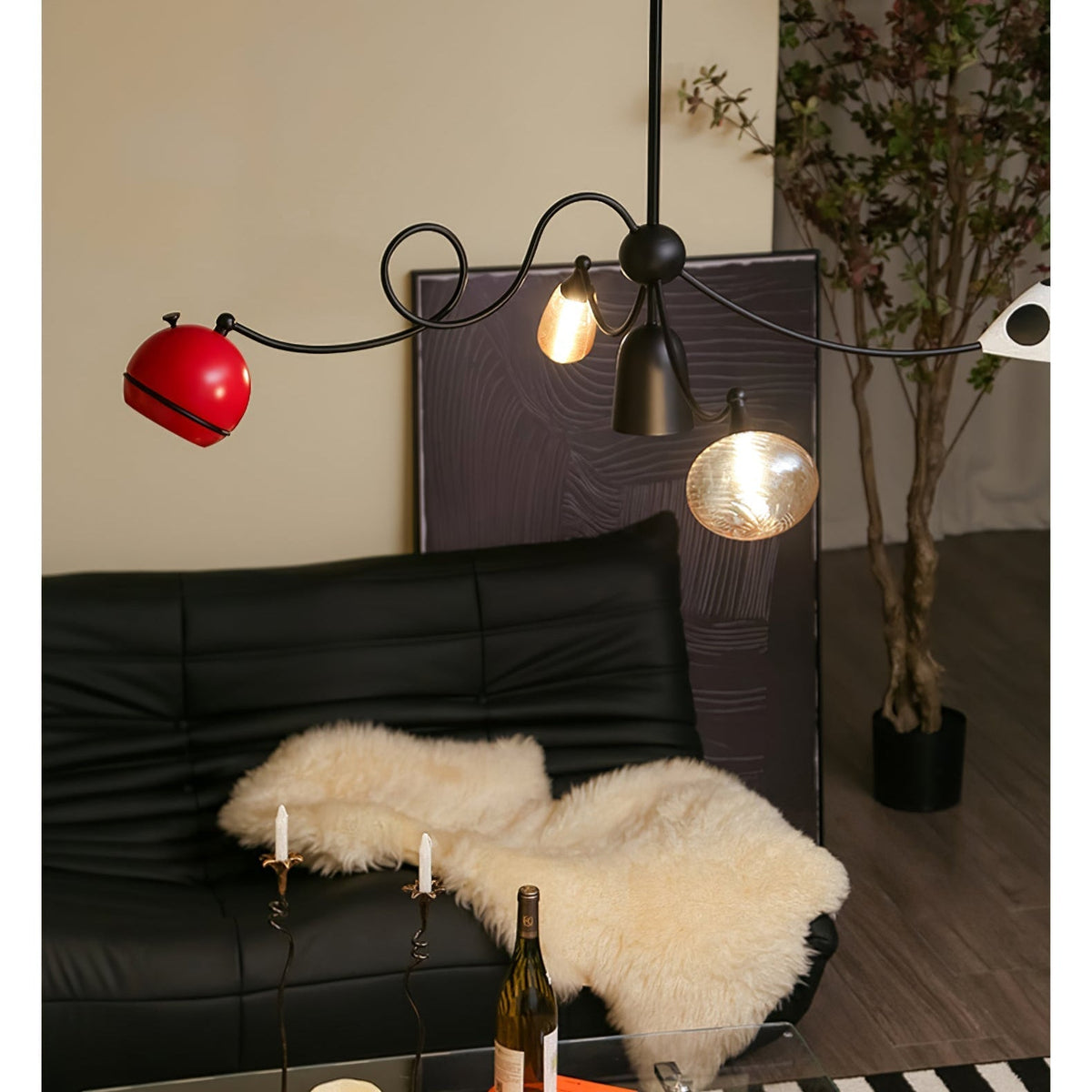 PlayfulGlass Pendelleuchte aus farbigem Glas