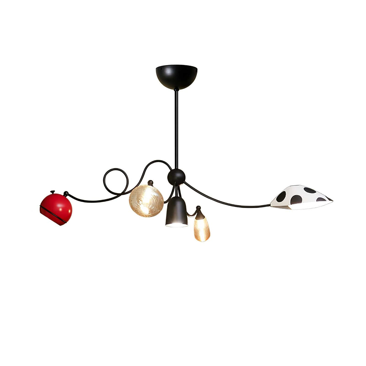 PlayfulGlass Pendelleuchte aus farbigem Glas