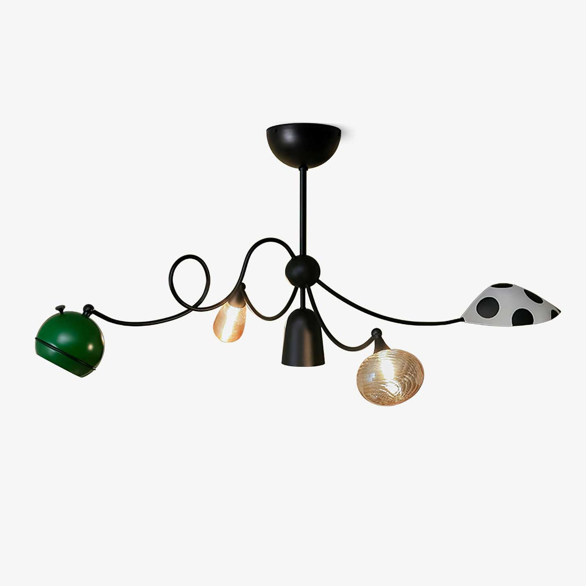 PlayfulGlass Pendelleuchte aus farbigem Glas