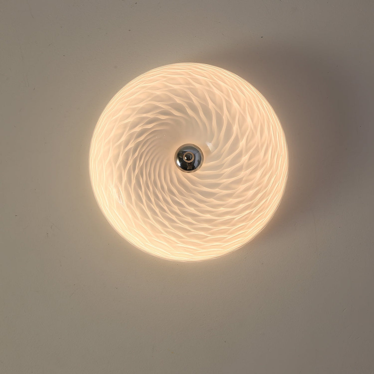Comarion zeitgenössische minimalistische Kunstglas-Deckenleuchte